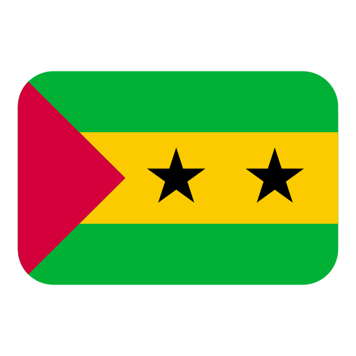 How emoji flag: São Tomé & Príncipe displayed on Toss Face