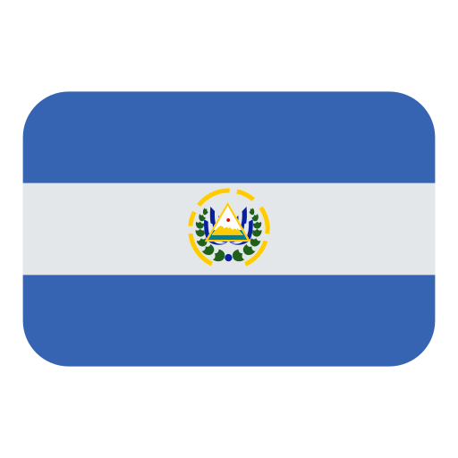 How emoji flag: El Salvador displayed on Toss Face