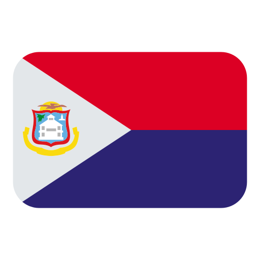 How emoji flag: Sint Maarten displayed on Toss Face