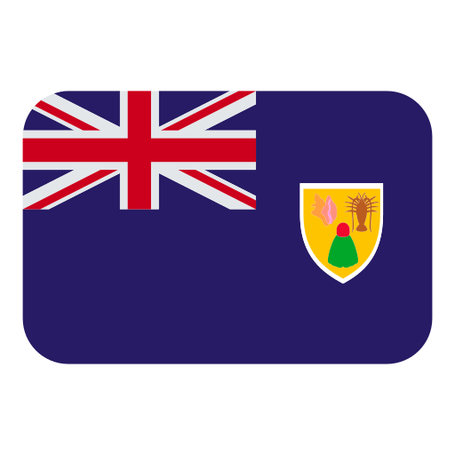 How emoji flag: Turks & Caicos Islands displayed on Toss Face