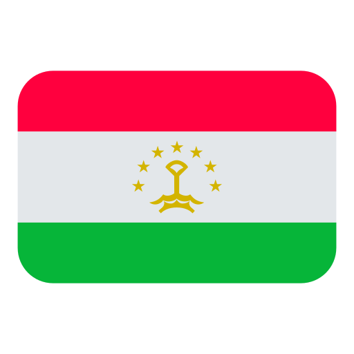 How emoji flag: Tajikistan displayed on Toss Face