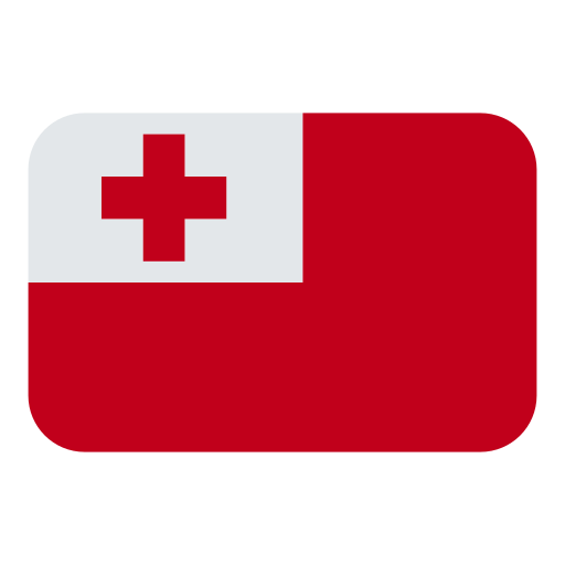 How emoji flag: Tonga displayed on Toss Face