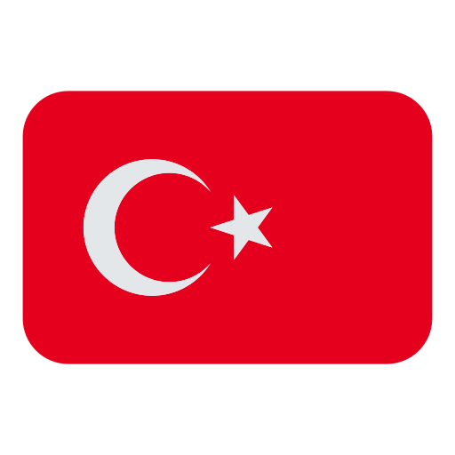 How emoji flag: Turkey displayed on Toss Face