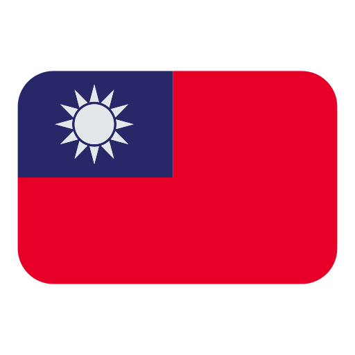 How emoji flag: Taiwan displayed on Toss Face