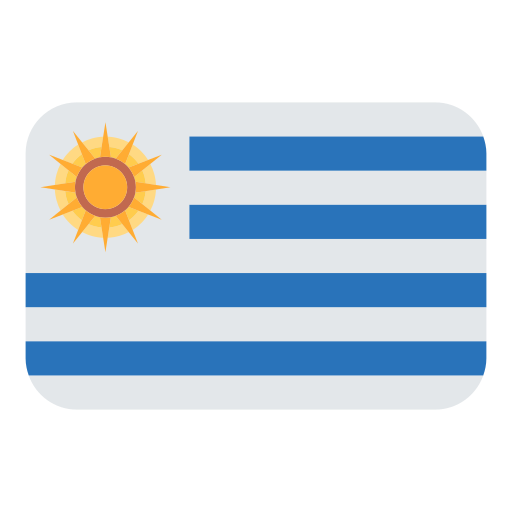 How emoji flag: Uruguay displayed on Toss Face