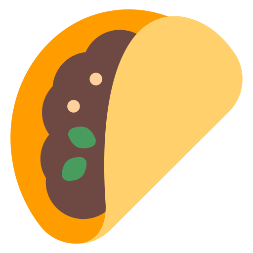 How emoji taco displayed on Toss Face