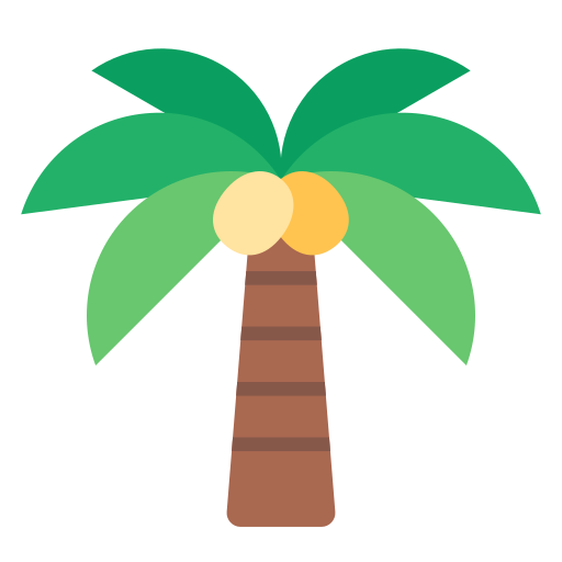 How emoji palm tree displayed on Toss Face