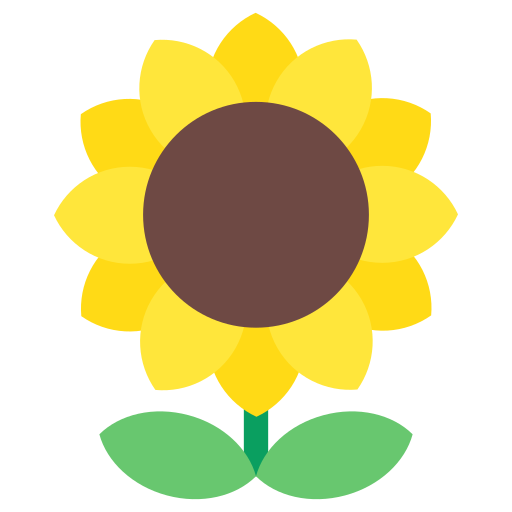 How emoji sunflower displayed on Toss Face