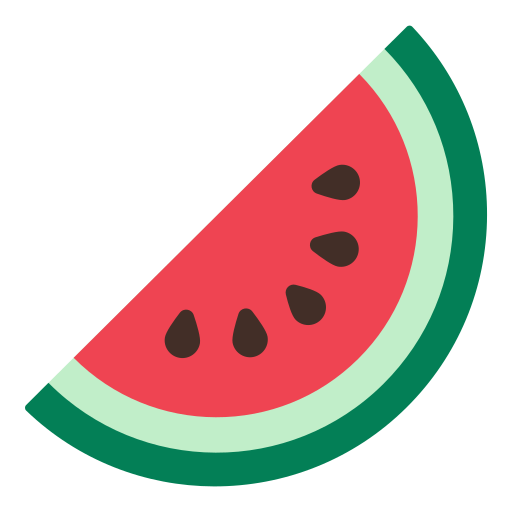 How emoji watermelon displayed on Toss Face