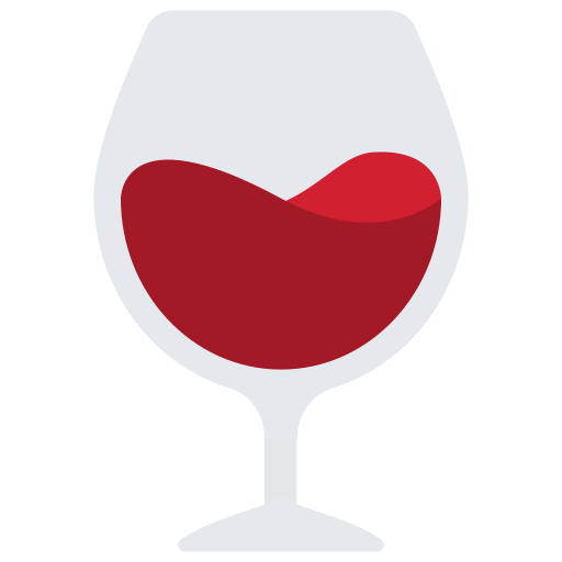 How emoji wine glass displayed on Toss Face