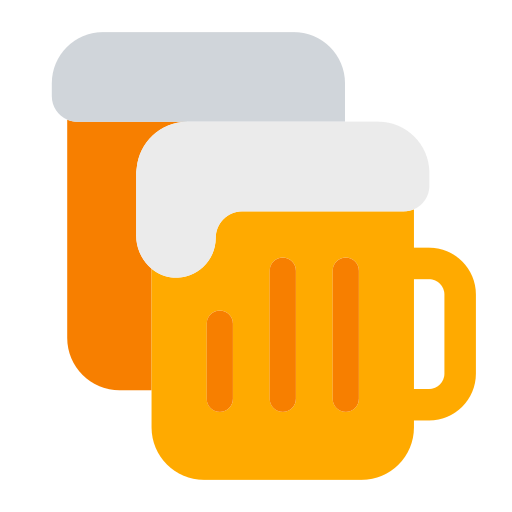 How emoji clinking beer mugs displayed on Toss Face