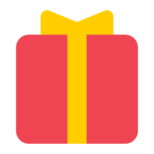 How emoji wrapped gift displayed on Toss Face