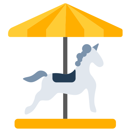 How emoji carousel horse displayed on Toss Face