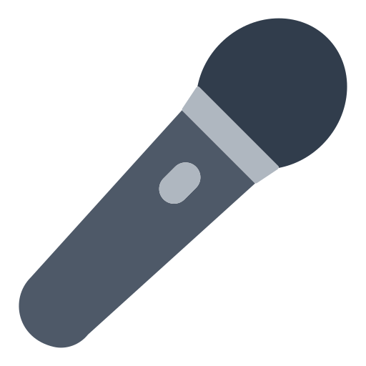 How emoji microphone displayed on Toss Face