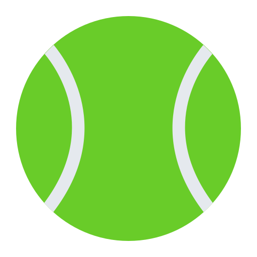 How emoji tennis displayed on Toss Face