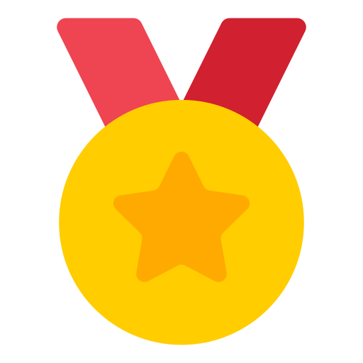 How emoji sports medal displayed on Toss Face