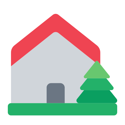 How emoji house with garden displayed on Toss Face