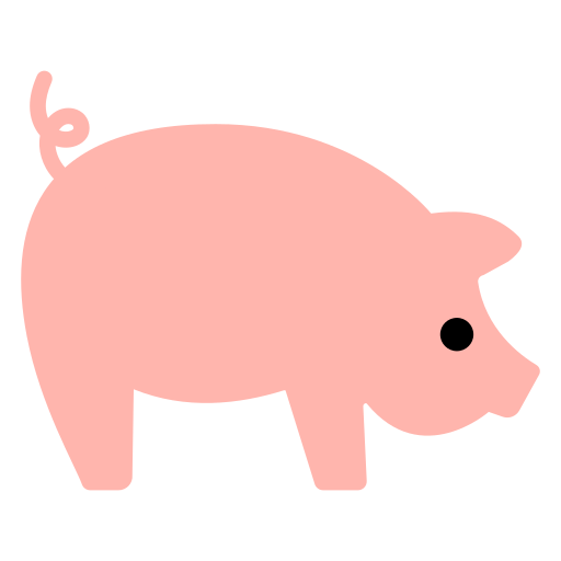 How emoji pig displayed on Toss Face