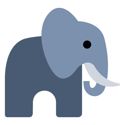 How emoji elephant displayed on Toss Face