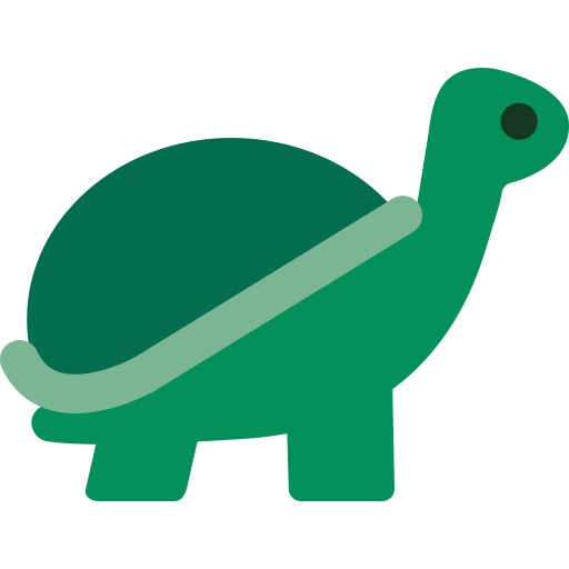 How emoji turtle displayed on Toss Face