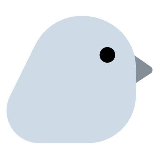 How emoji bird displayed on Toss Face