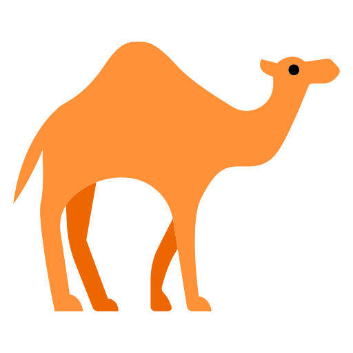 How emoji camel displayed on Toss Face