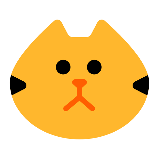 How emoji cat face displayed on Toss Face