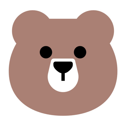 How emoji bear displayed on Toss Face