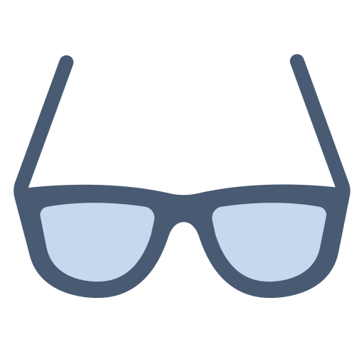 How emoji glasses displayed on Toss Face