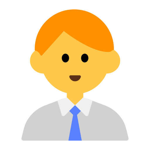 How emoji man office worker displayed on Toss Face