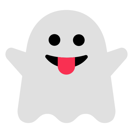 How emoji ghost displayed on Toss Face