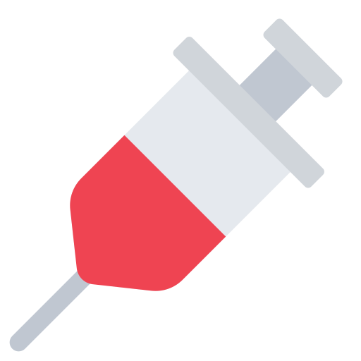 How emoji syringe displayed on Toss Face