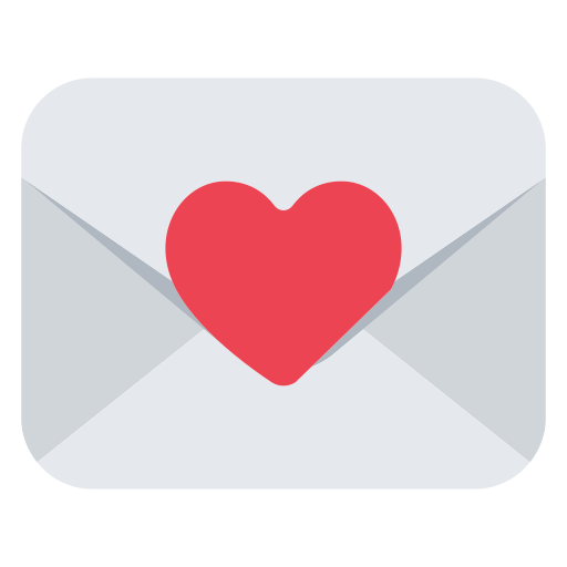 How emoji love letter displayed on Toss Face