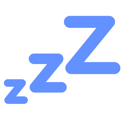 How emoji ZZZ displayed on Toss Face