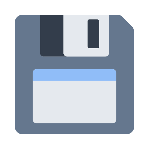 How emoji floppy disk displayed on Toss Face