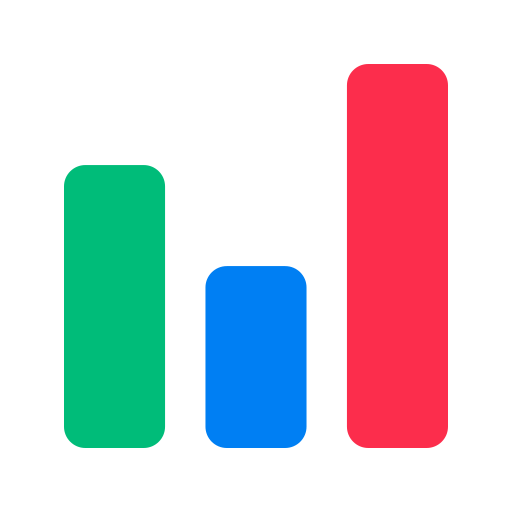 How emoji bar chart displayed on Toss Face