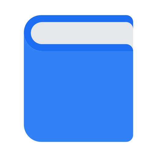 How emoji blue book displayed on Toss Face