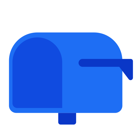 How emoji closed mailbox with lowered flag displayed on Toss Face