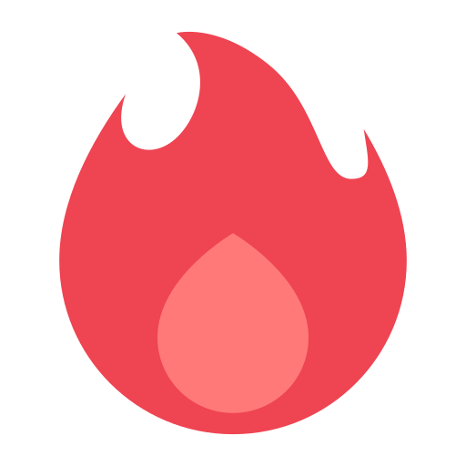 How emoji fire displayed on Toss Face