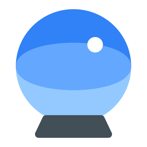 How emoji crystal ball displayed on Toss Face