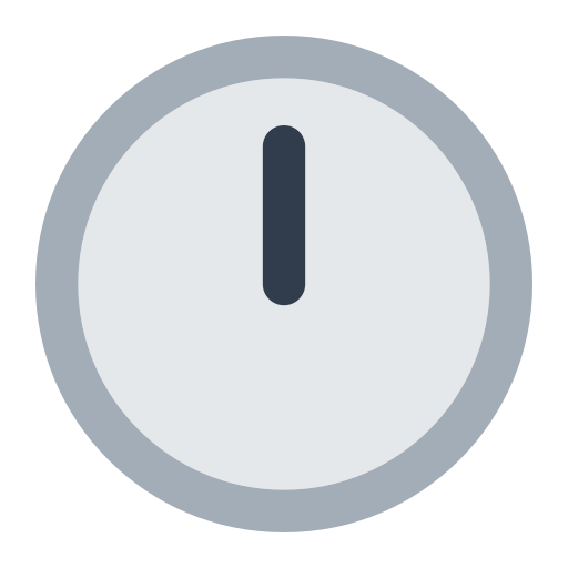 How emoji twelve o’clock displayed on Toss Face