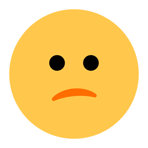 How emoji confused face displayed on Toss Face