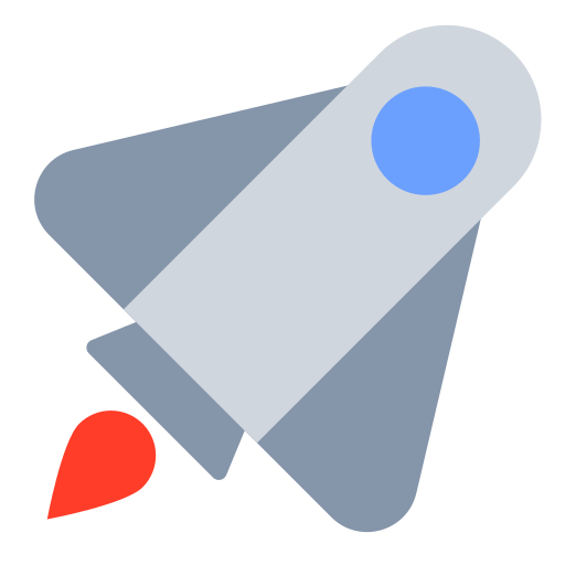 How emoji rocket displayed on Toss Face