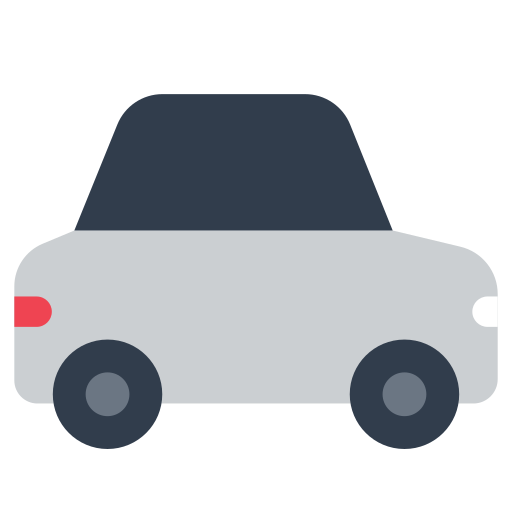 How emoji automobile displayed on Toss Face