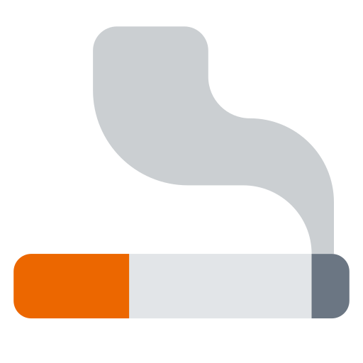 How emoji cigarette displayed on Toss Face