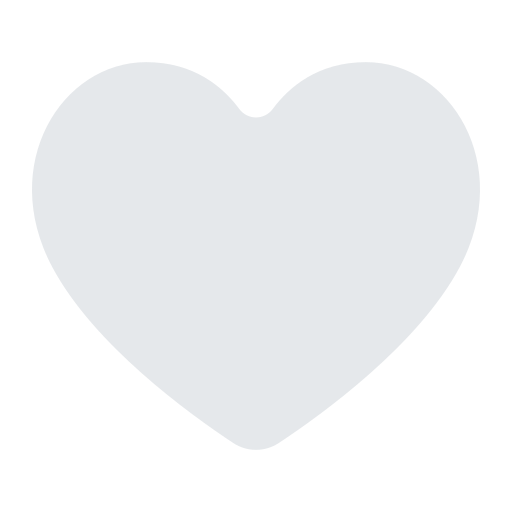 How emoji white heart displayed on Toss Face