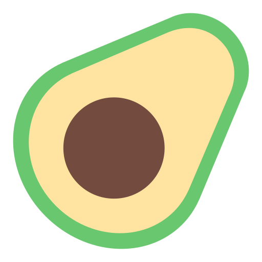 How emoji avocado displayed on Toss Face