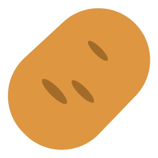 How emoji potato displayed on Toss Face