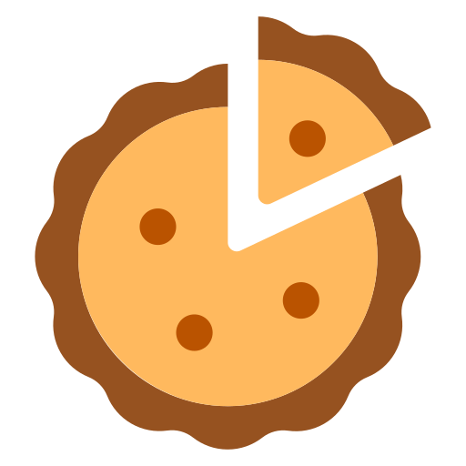 How emoji pie displayed on Toss Face