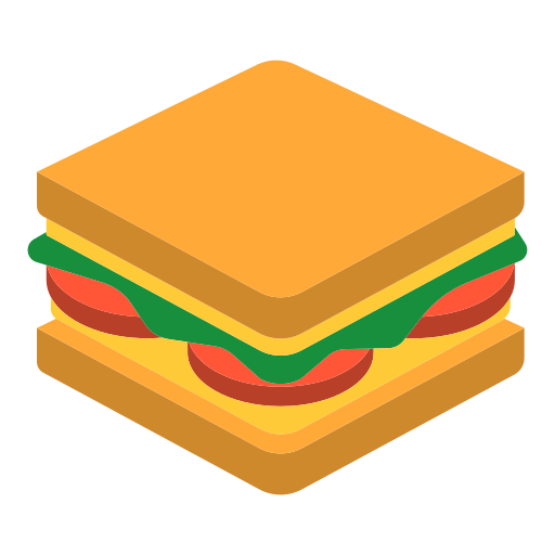 How emoji sandwich displayed on Toss Face